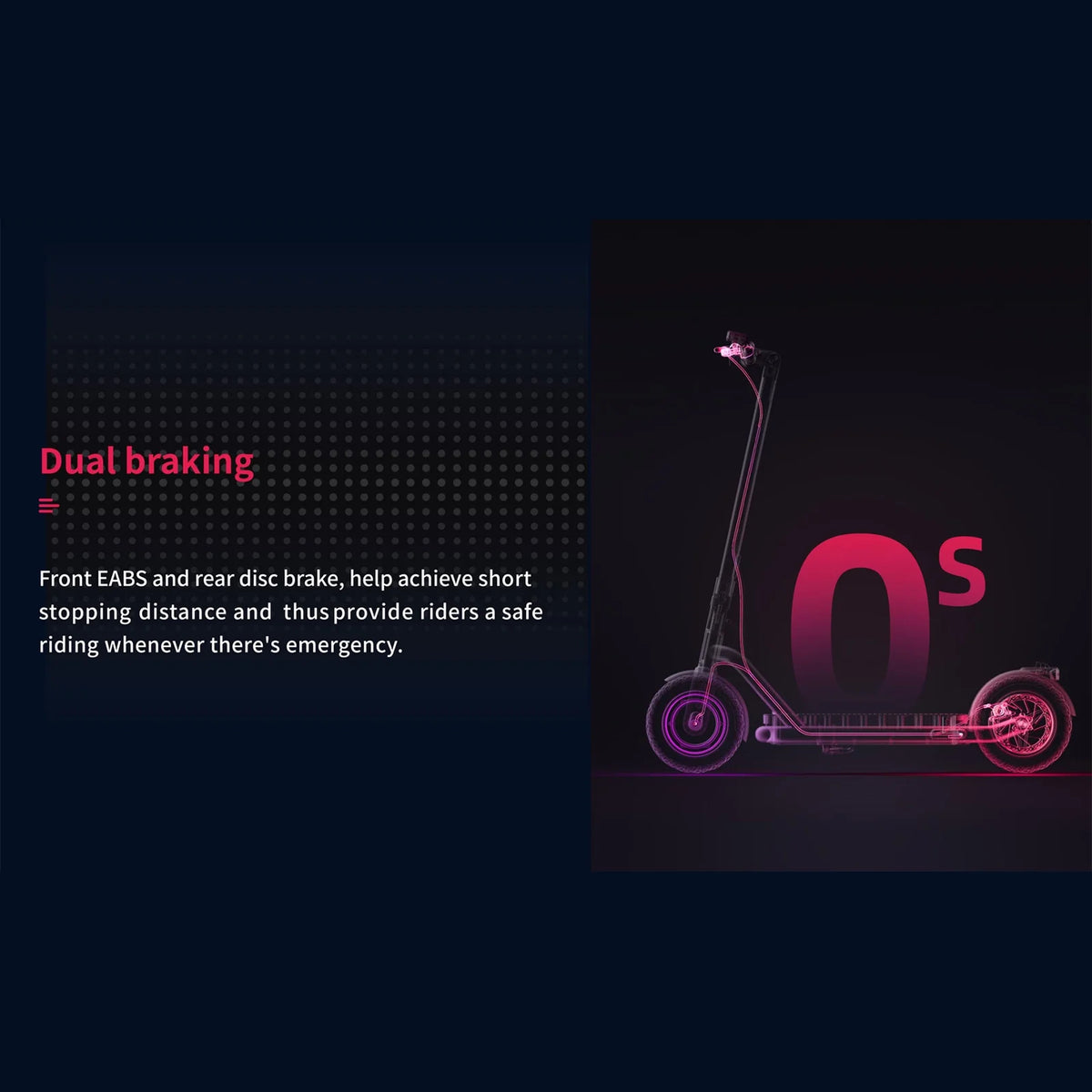 500W 10 inch Foldable Electric Scooter U53426