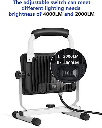 6000 Lumen LED Work Light with Stand L328