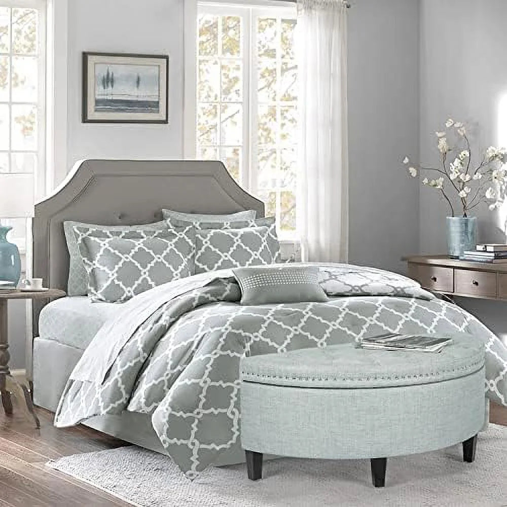 PU Leather Tufted Ottoman Bench N589507