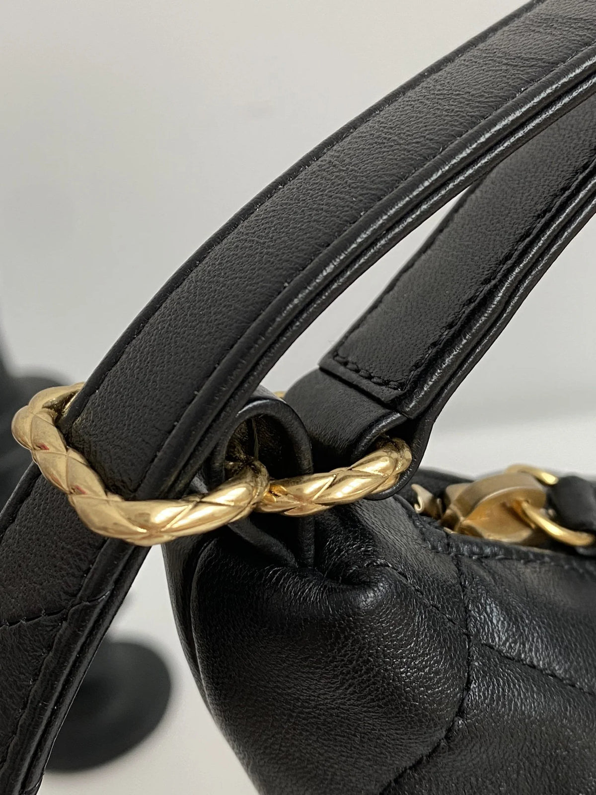Black Hobo Bag P1658