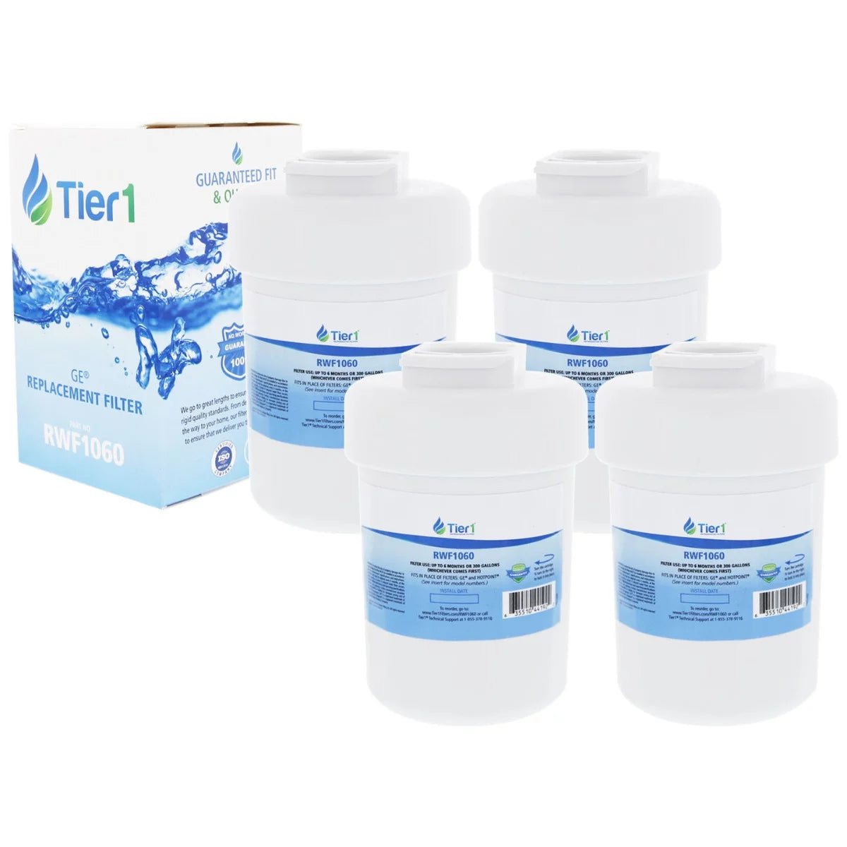 Refrigerator Water Filter 4-pk O10449