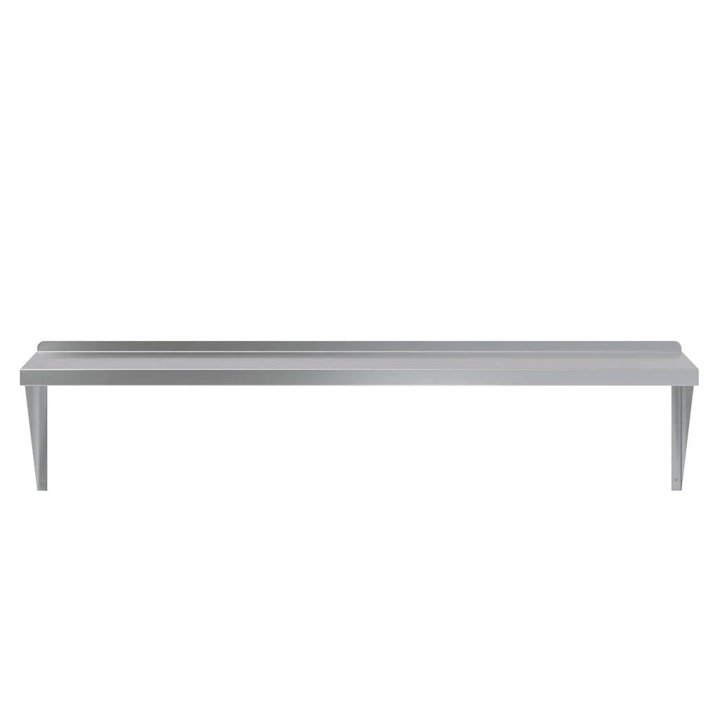 18" x 60" Stainless Steel Wall Shelf I16389