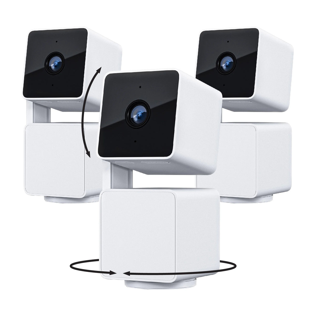 Indoor/Outdoor 1080p Pan/Tilt/Zoom Wi-Fi Security Camera with Color Night Vision, White K349012