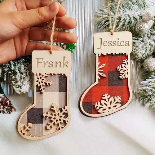 Wooden Christmas Tree Ornament F974