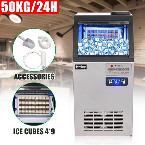 110LBS/24H Automatic Freestanding Ice Maker W668461