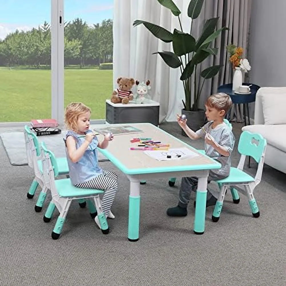 Height Adjustable Toddler Table and Chair Set G2382
