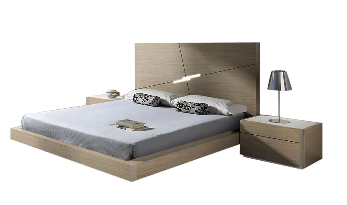 3-Piece King Bedroom Set Natural Oak X36767
