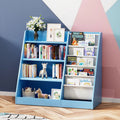 Blue 5-Layer Kids Wooden Bookshelf G595711