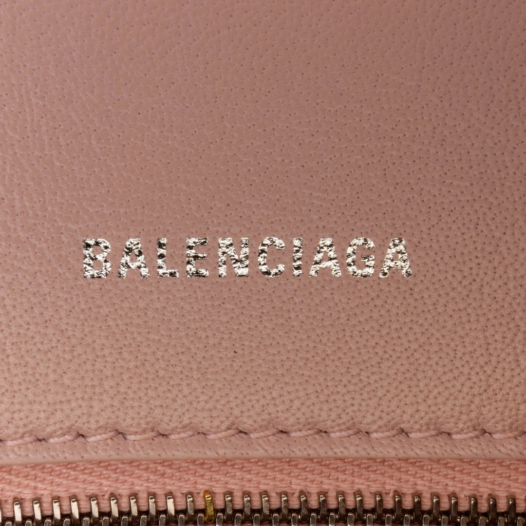 Pink Calf Leather Satchel H92486